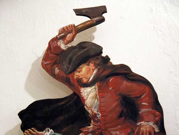 Kriminalgeschichte - Mann mit Beil